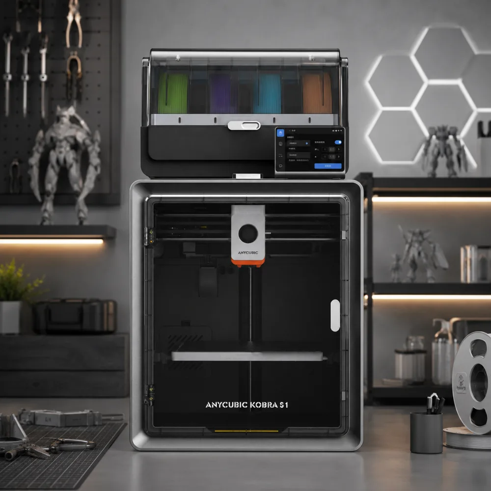 Anycubic Kobra S1 Combo 3D Printer photo 4