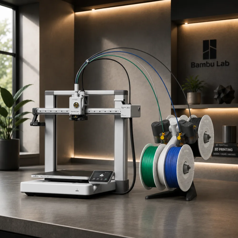 Bambu Lab A1 Combo 3D Printer photo 4
