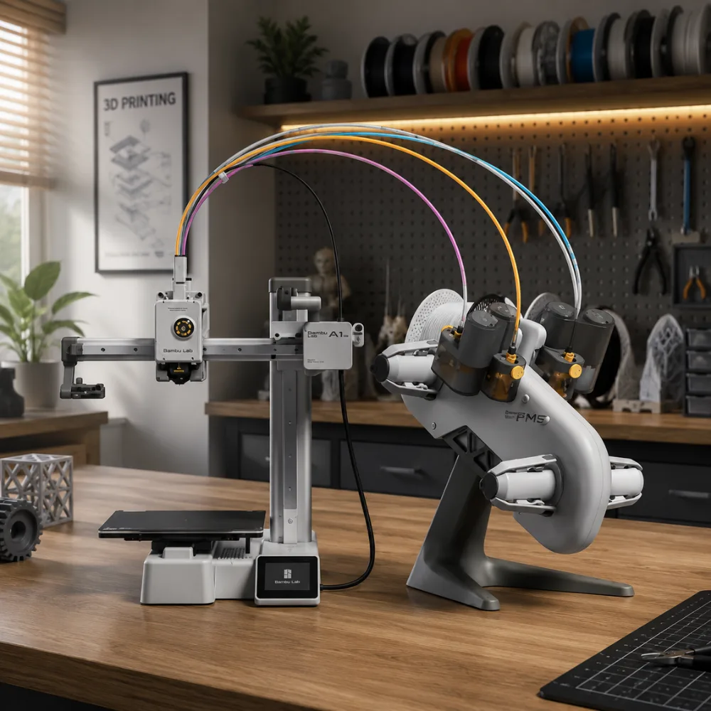 Bambu Lab A1 Mini Combo 3D Printer photo 5