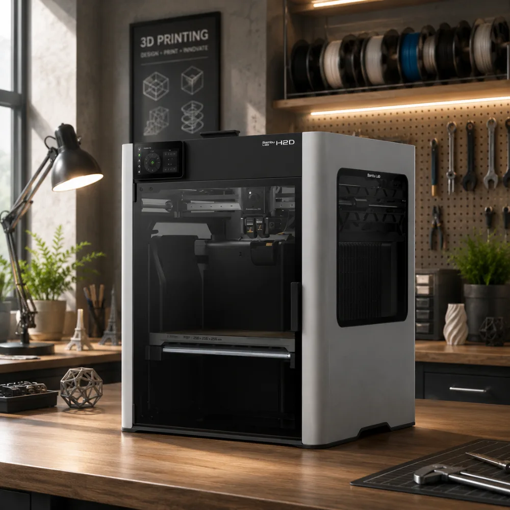 Bambu Lab H2D 3D Printer photo 5