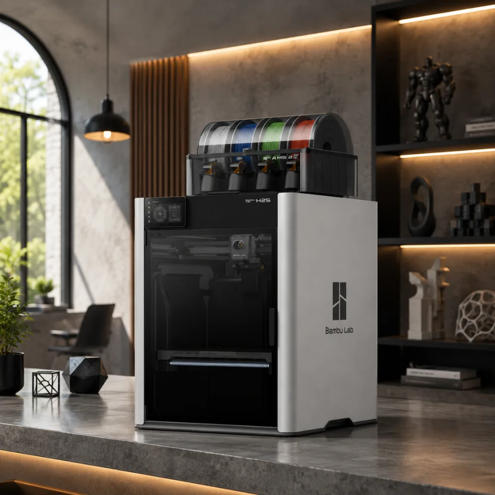 Bambu Lab H2S Combo 3D Printer photo 5