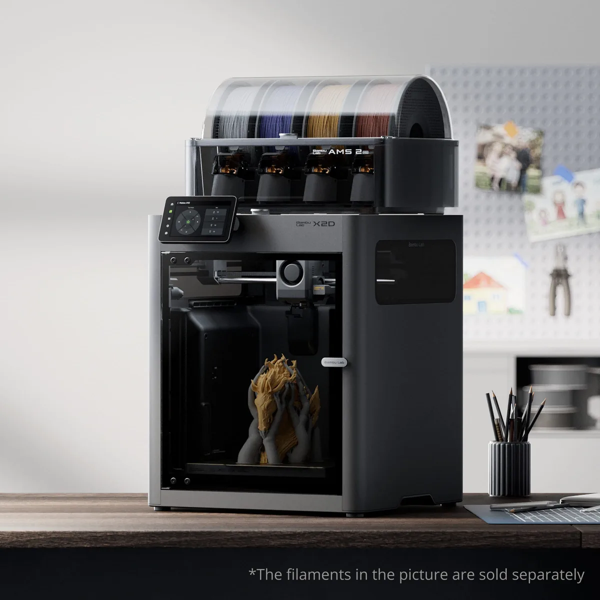 Bambu Lab X2D Combo 3D Printer photo 4