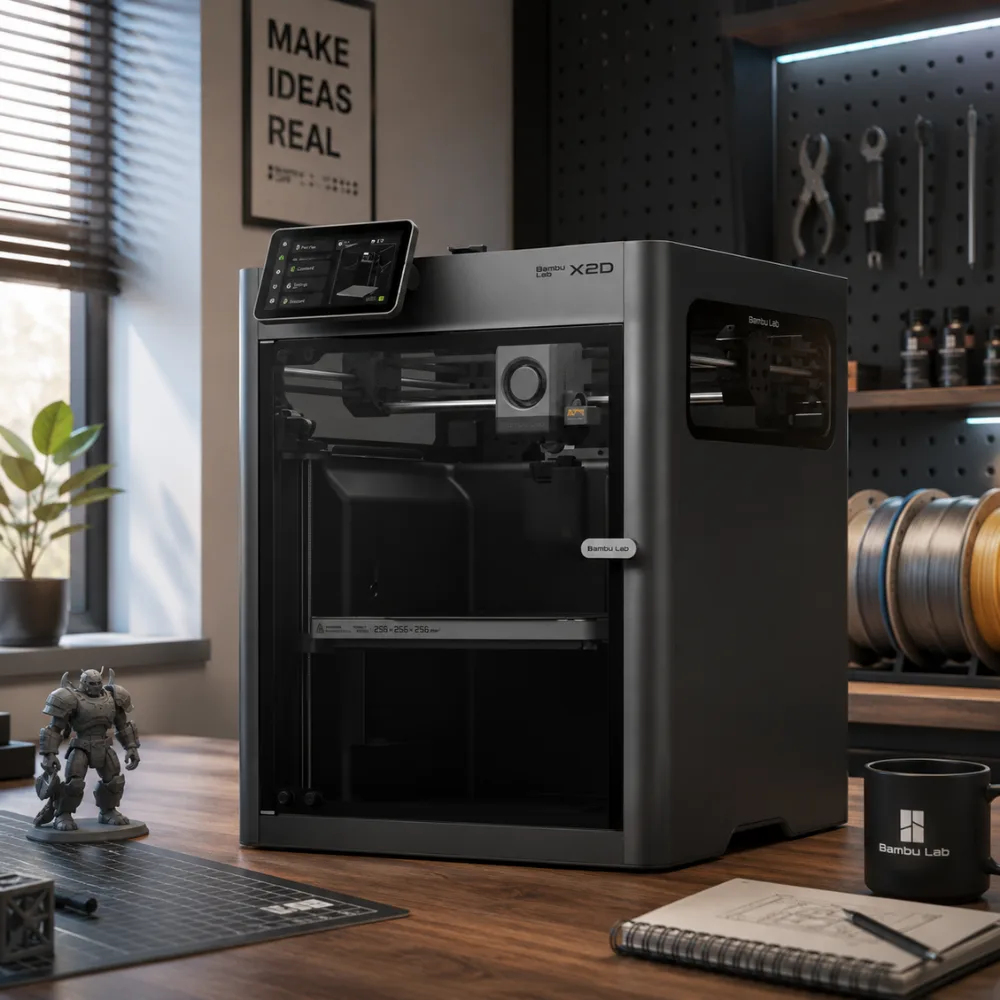 Bambu Lab X2D 3D Printer photo 4