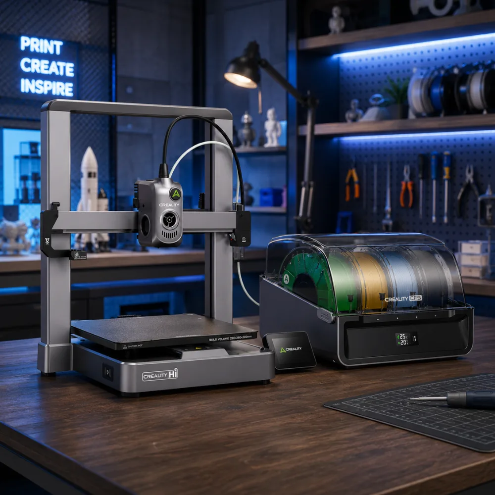 Creality Hi Combo 3D Printer photo 5