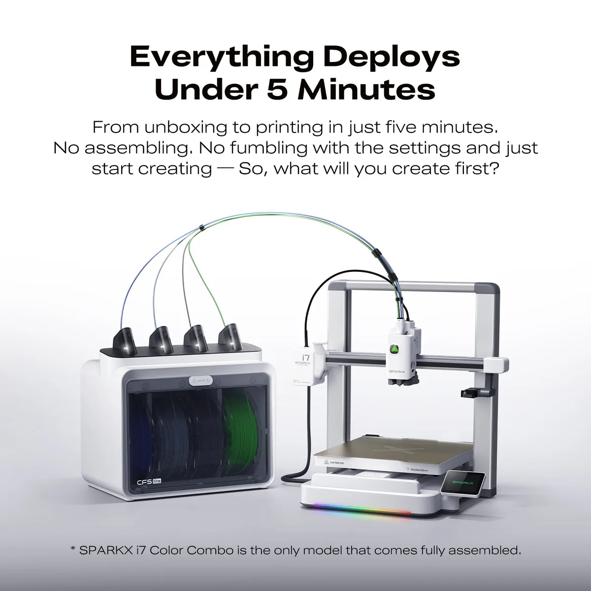 Creality SPARKX i7 Combo 3D Printer photo 6