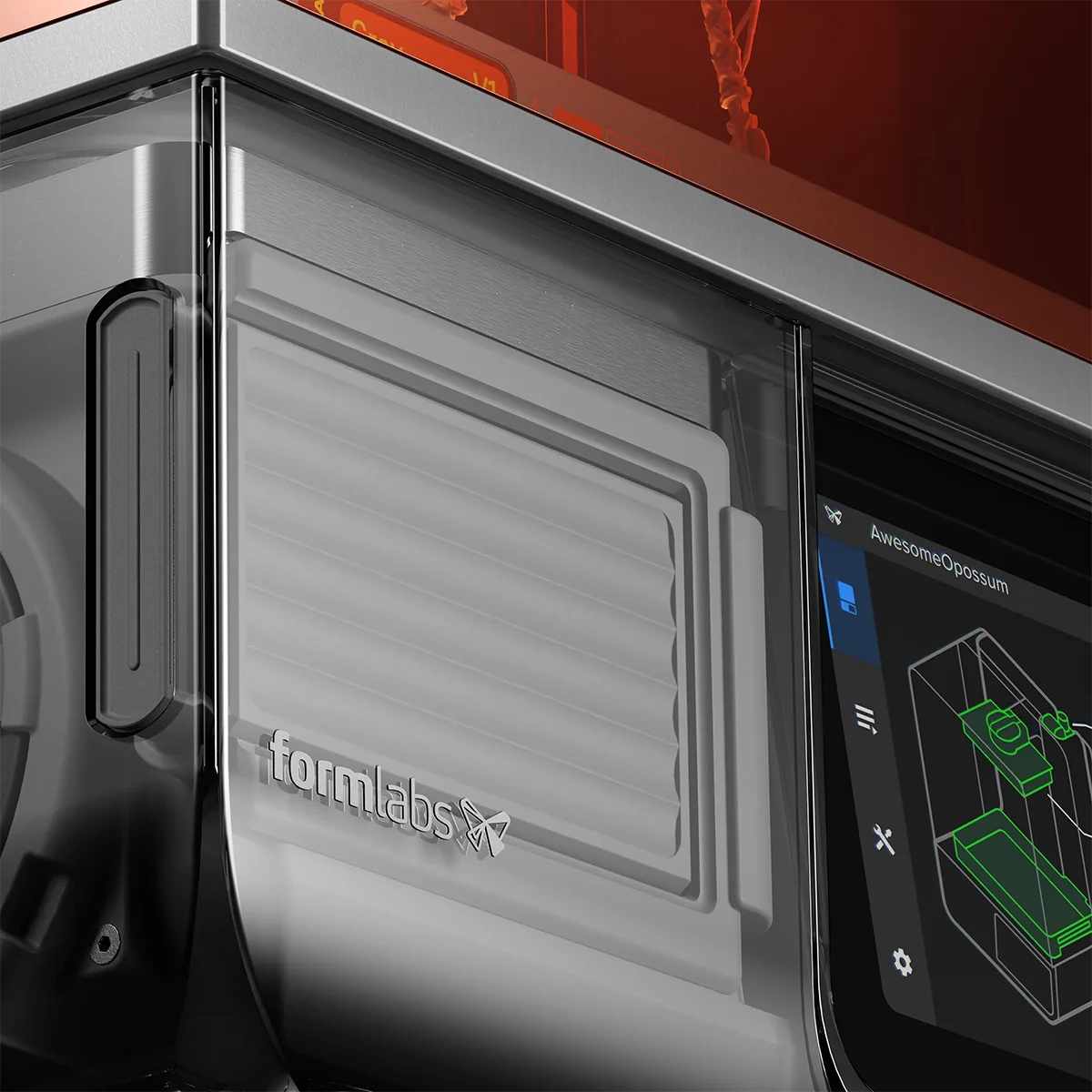 Formlabs Form Studio 1 Graphite – front corner detail
