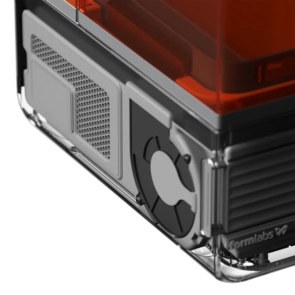Formlabs Form Studio 1 Graphite – rear vent and fan detail