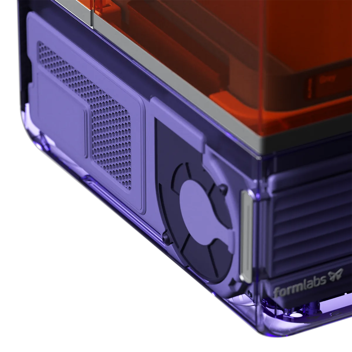 Formlabs Form Studio 1 Violet – rear vent detail