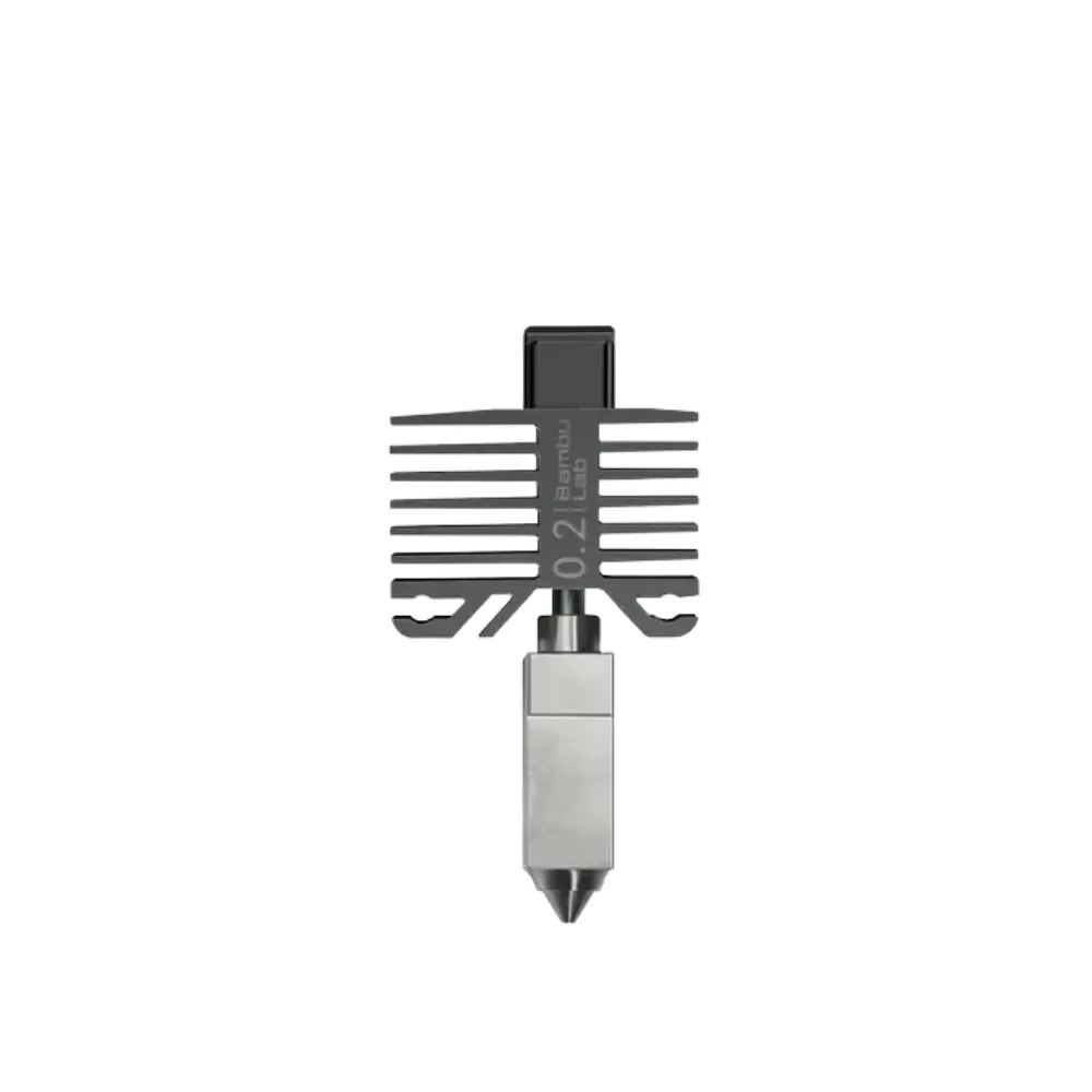 Bambu Lab Bambu Lab Hotend With Stainless Steel Nozzle 0.2 mm For P1P/P1S/X1C