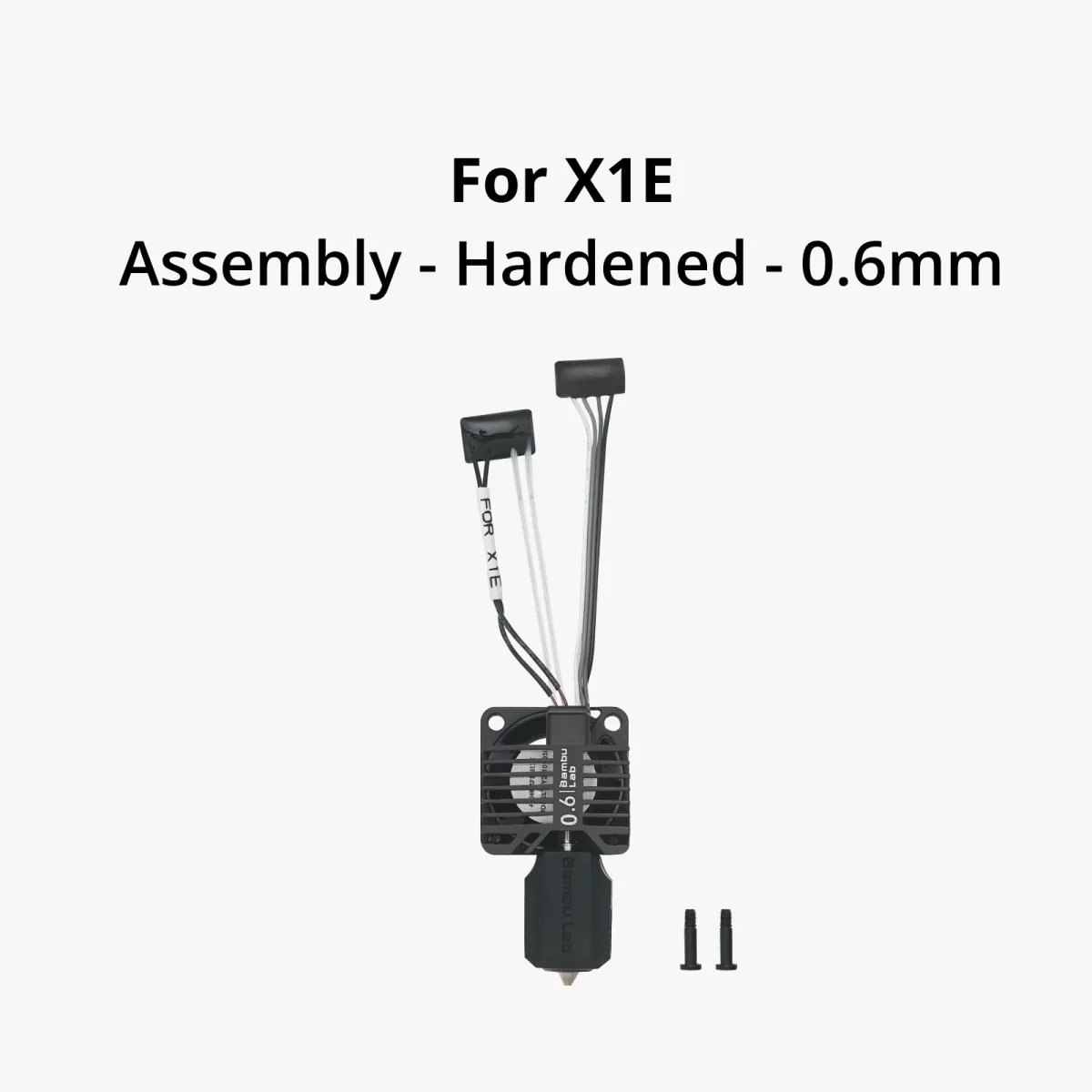 Bambu Lab Bambu Lab Hotend With Hardened Steel Nozzle 0.6 mm For X1E