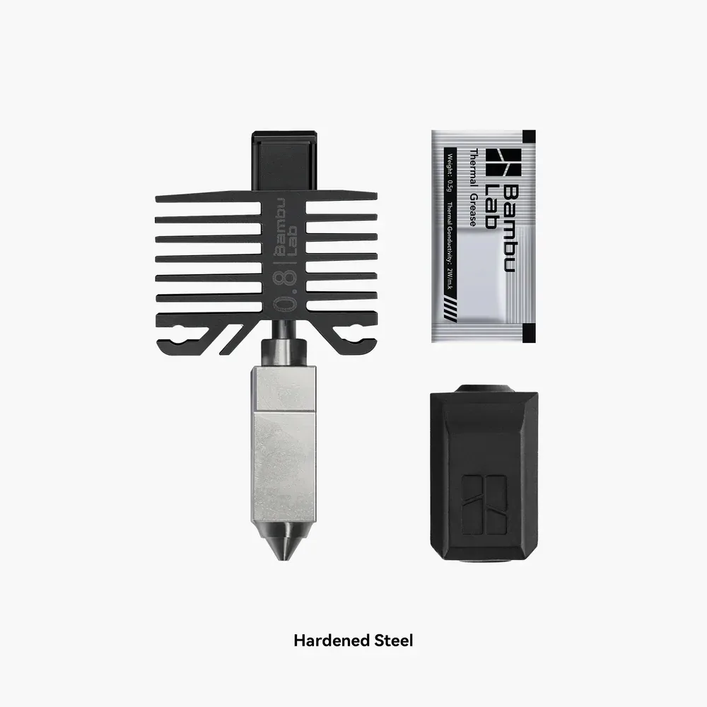 Bambu Lab Bambu Lab Hotend With Hardened Steel Nozzle 0.8 mm For X1/P1 Series