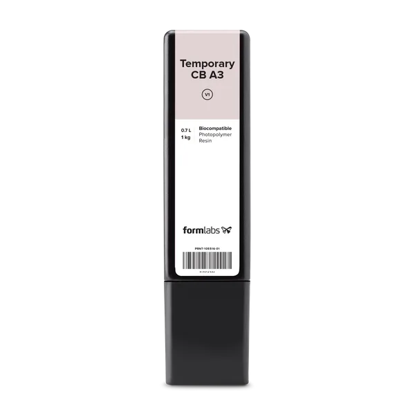 Formlabs Inc. Formlabs Temporary CB Resin A3 0.7 L 1 kg For Form 3
