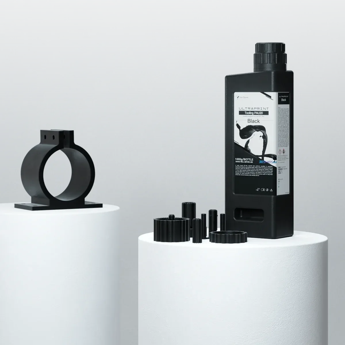 HeyGears UltraPrint-Tooling PAU20 블랙 범용 툴링 레진 보틀