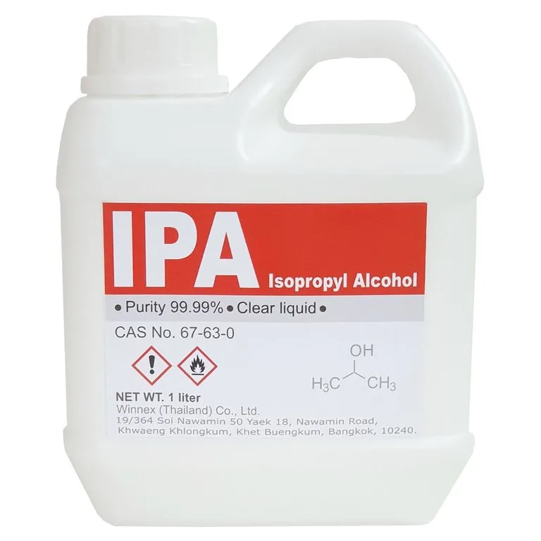 Generic Iso Propyl Alcohol (IPA) [ขนาดบรรจุ 20 ลิตร (16 กิโลกรัม) /แกลลอน]