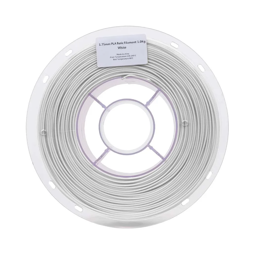 PrintMyDesign Print My Design PLA Basic Filament White 1.75 mm 1kg (Nature 3D)